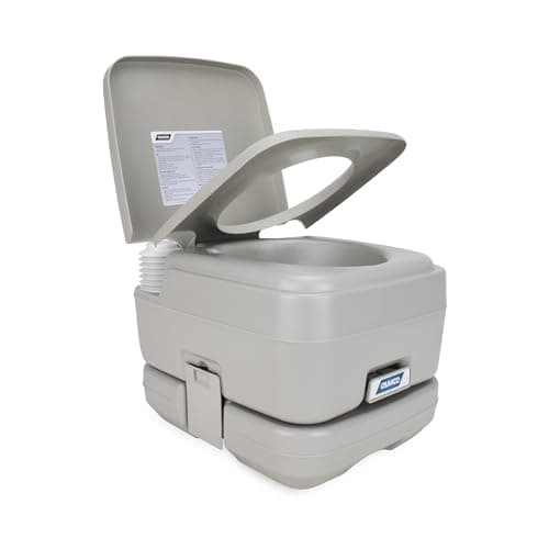 Camco Portable Travel Toilet, 2.6 Gal