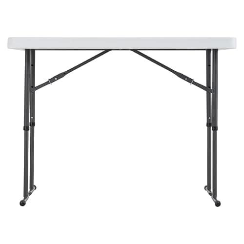 Lifetime 4-Foot Adjustable Folding Table