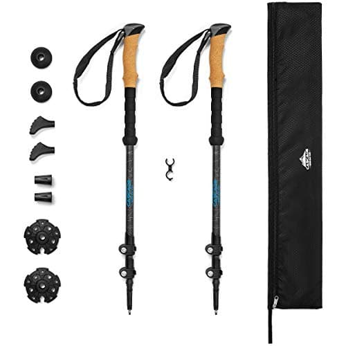 Cascade Mountain Tech Carbon Fiber Quick Lock Poles
