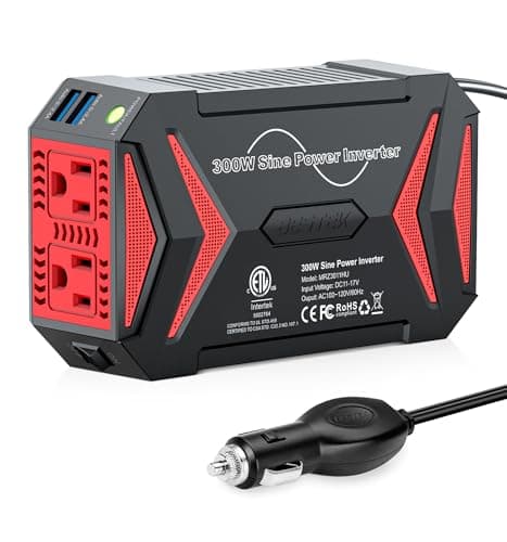 BESTEK 300W Pure Sine Wave Power Inverter