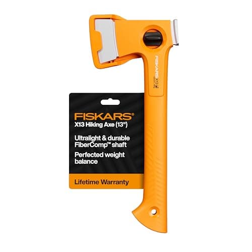 Fiskars X13 Ultralight Hiking Axe, 13 in.