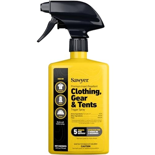 Sawyer Permethrin Clothing and Gear Insect Repellent, 24 oz